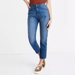 Madewell Mom Jean in Stratfield Wash Size 31